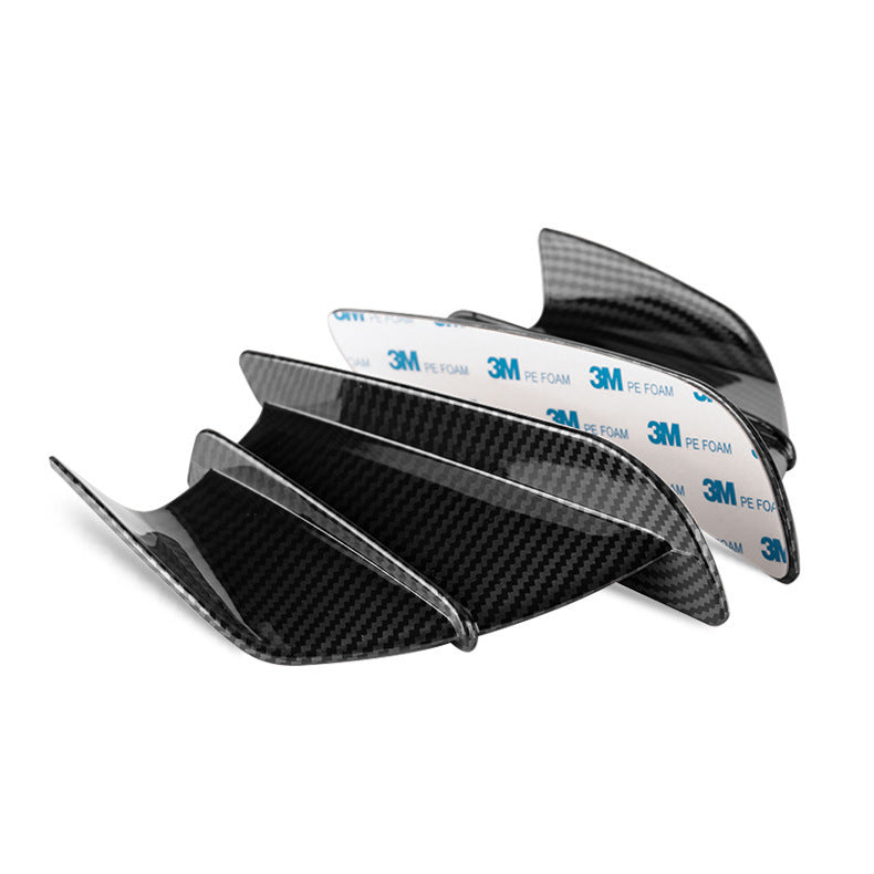 Ailerons Aérodynamiques Universels Moto – Style Carbone ou Noir